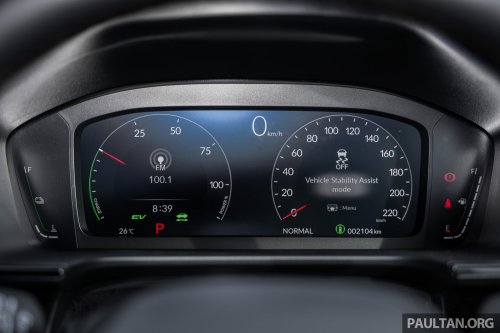2026 Honda CR-V e:HEV RS, e:HEV E Malaysian gallery – update adds built-in Google, BLIS, RCTA, fr. RM178k