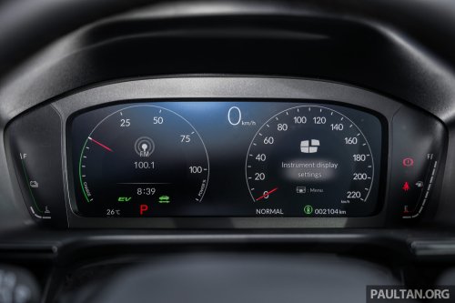 2026 Honda CR-V e:HEV RS, e:HEV E Malaysian gallery – update adds built-in Google, BLIS, RCTA, fr. RM178k