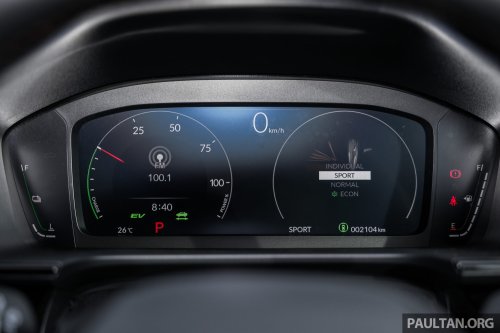 2026 Honda CR-V e:HEV RS, e:HEV E Malaysian gallery – update adds built-in Google, BLIS, RCTA, fr. RM178k
