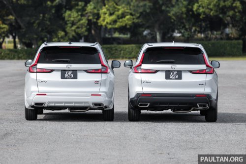 2026 Honda CR-V e:HEV RS, e:HEV E Malaysian gallery – update adds built-in Google, BLIS, RCTA, fr. RM178k