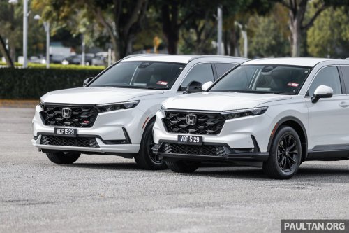 2026 Honda CR-V e:HEV RS, e:HEV E Malaysian gallery – update adds built-in Google, BLIS, RCTA, fr. RM178k