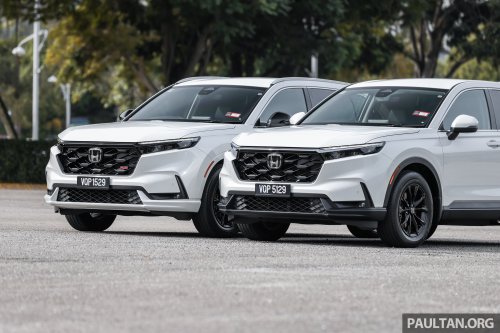 2026 Honda CR-V e:HEV RS, e:HEV E Malaysian gallery – update adds built-in Google, BLIS, RCTA, fr. RM178k