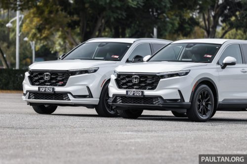 2026 Honda CR-V e:HEV RS, e:HEV E Malaysian gallery – update adds built-in Google, BLIS, RCTA, fr. RM178k