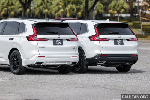 2026 Honda CR-V e:HEV RS, e:HEV E Malaysian gallery – update adds built-in Google, BLIS, RCTA, fr. RM178k