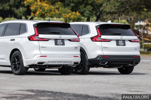 2026 Honda CR-V e:HEV RS, e:HEV E Malaysian gallery – update adds built-in Google, BLIS, RCTA, fr. RM178k