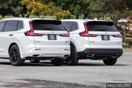 2026 Honda CR-V e:HEV RS, e:HEV E Malaysian gallery – update adds built-in Google, BLIS, RCTA, fr. RM178k