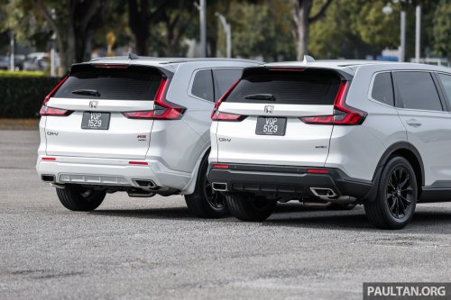 2026 Honda CR-V e:HEV RS, e:HEV E Malaysian gallery – update adds built-in Google, BLIS, RCTA, fr. RM178k