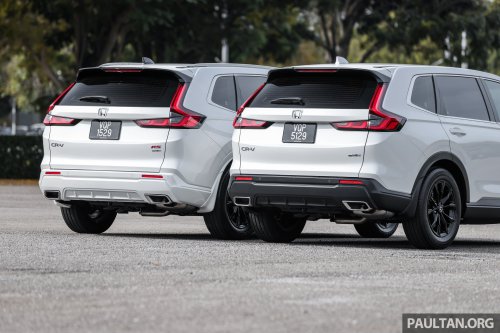 2026 Honda CR-V e:HEV RS, e:HEV E Malaysian gallery – update adds built-in Google, BLIS, RCTA, fr. RM178k