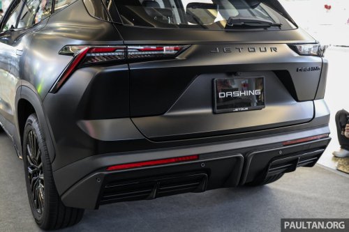 Jetour Dashing Dark Warrior Limited Edition launched – matte black exterior, 156 PS/230 Nm 1.5T, RM117k