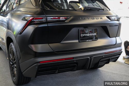 Jetour Dashing Dark Warrior Limited Edition launched – matte black exterior, 156 PS/230 Nm 1.5T, RM117k