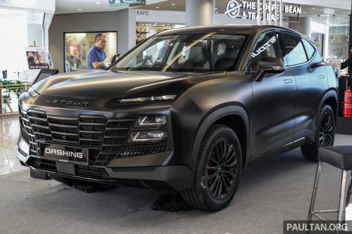 Jetour Dashing Dark Warrior Limited Edition launched – matte black exterior, 156 PS/230 Nm 1.5T, RM117k