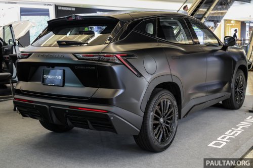 Jetour Dashing Dark Warrior Limited Edition launched – matte black exterior, 156 PS/230 Nm 1.5T, RM117k