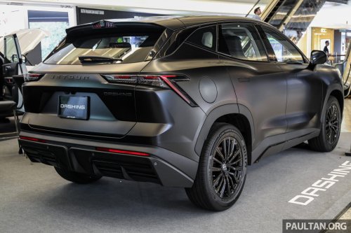 Jetour, Jetour Dashing Dark Warrior Limited Edition launched – matte black exterior, 156 PS/230 Nm 1.5T, RM117k