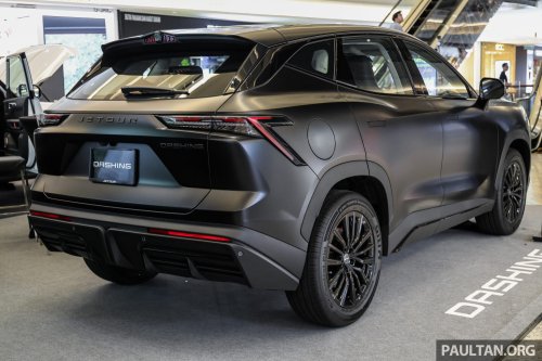 Jetour, Jetour Dashing Dark Warrior Limited Edition launched – matte black exterior, 156 PS/230 Nm 1.5T, RM117k