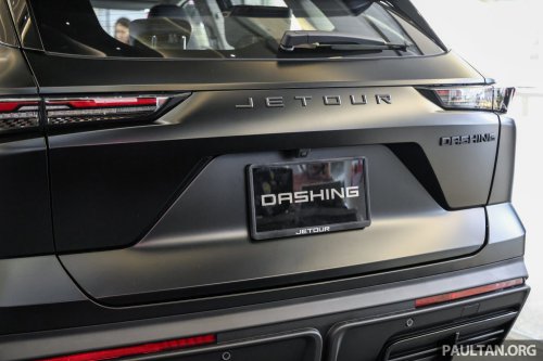 Jetour Dashing Dark Warrior Limited Edition launched – matte black exterior, 156 PS/230 Nm 1.5T, RM117k