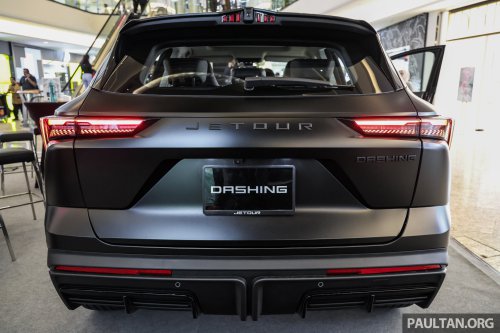 Jetour Dashing Dark Warrior Limited Edition launched – matte black exterior, 156 PS/230 Nm 1.5T, RM117k