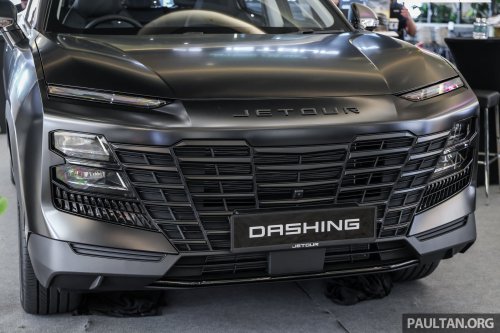 Jetour Dashing Dark Warrior Limited Edition launched – matte black exterior, 156 PS/230 Nm 1.5T, RM117k