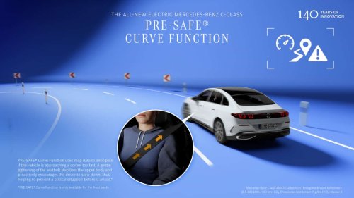 2026 Mercedes-Benz C-Class EV debuts – W520-gen with 800V tech, 330 kW DC, up to 800 km range WLTP