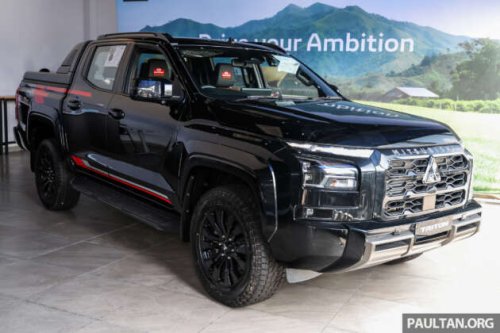 Mitsubishi Triton offered with up to RM15k diesel support – five years’ free service for AT Premium