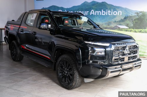 Mitsubishi Triton offered with up to RM15k diesel support – five years’ free service for AT Premium