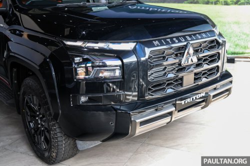 Mitsubishi Triton offered with up to RM15k diesel support – five years’ free service for AT Premium