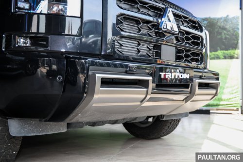 Mitsubishi Triton offered with up to RM15k diesel support – five years’ free service for AT Premium