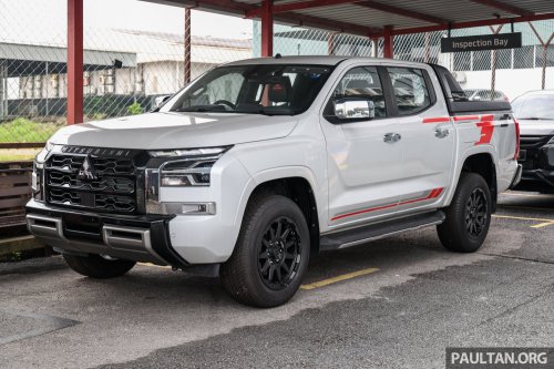 Mitsubishi Triton offered with up to RM15k diesel support – five years’ free service for AT Premium