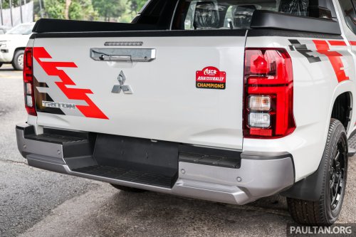 Mitsubishi Triton offered with up to RM15k diesel support – five years’ free service for AT Premium