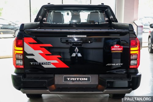 Mitsubishi Triton offered with up to RM15k diesel support – five years’ free service for AT Premium