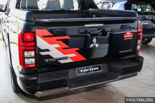 Mitsubishi Triton offered with up to RM15k diesel support – five years’ free service for AT Premium