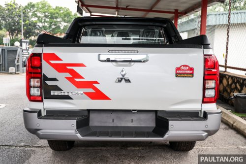 Mitsubishi Triton offered with up to RM15k diesel support – five years’ free service for AT Premium