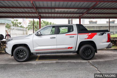 Mitsubishi Triton offered with up to RM15k diesel support – five years’ free service for AT Premium