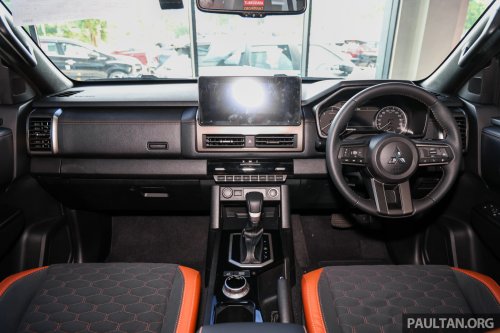 Mitsubishi Triton offered with up to RM15k diesel support – five years’ free service for AT Premium