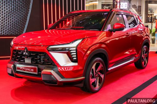 2026 Mitsubishi Xforce launched in Malaysia – CKD; 1.5L NA; priced fr RM110k; RM5k rebate until April 12