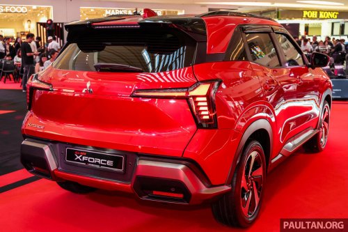 2026 Mitsubishi Xforce launched in Malaysia – CKD; 1.5L NA; priced fr RM110k; RM5k rebate until April 12