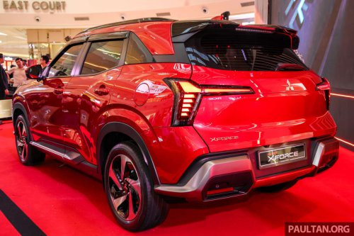 2026 Mitsubishi Xforce launched in Malaysia – CKD; 1.5L NA; priced fr RM110k; RM5k rebate until April 12