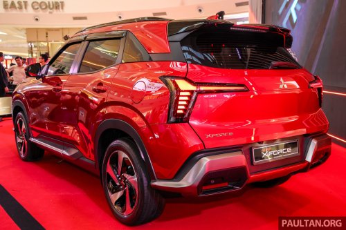 2026 Mitsubishi Xforce launched in Malaysia – CKD; 1.5L NA; priced fr RM110k; RM5k rebate until April 12