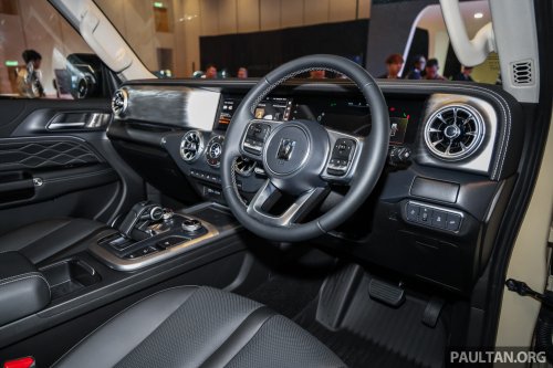 GWM Tank 300 HEV open for booking in Malaysia – 2.0T, 9HAT, 347 PS/648 Nm, auto parking, app support