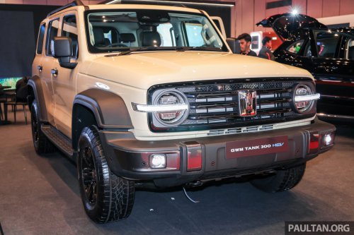 GWM Tank 300 HEV open for booking in Malaysia – 2.0T, 9HAT, 347 PS/648 Nm, auto parking, app support