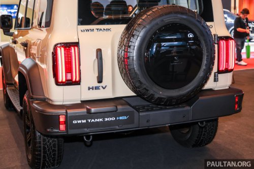 GWM Tank 300 HEV open for booking in Malaysia – 2.0T, 9HAT, 347 PS/648 Nm, auto parking, app support