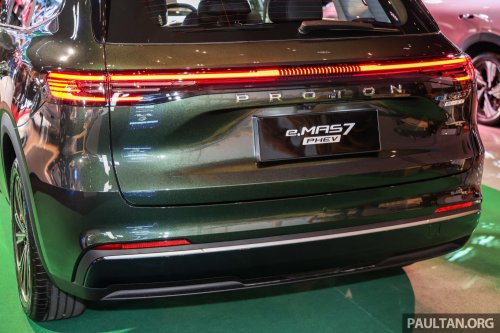 Proton eMas 7 PHEV in Emerald Green in Penang
