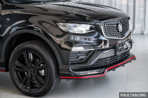 Proton X70 Sport Edition – special run limited to 600 units, based on Premium variant; launch on April 16