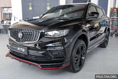 Proton X70 Sport Edition – special run limited to 600 units, based on Premium variant; launch on April 16