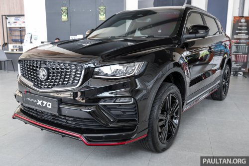 Proton X70 Sport Edition – special run limited to 600 units, based on Premium variant; launch on April 16