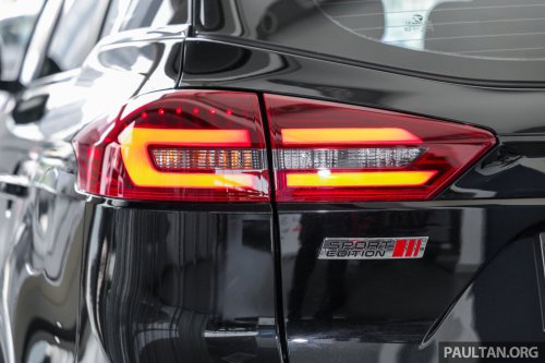 Proton X70 Sport Edition – special run limited to 600 units, based on Premium variant; launch on April 16