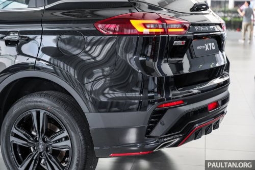 Proton X70 Sport Edition – special run limited to 600 units, based on Premium variant; launch on April 16