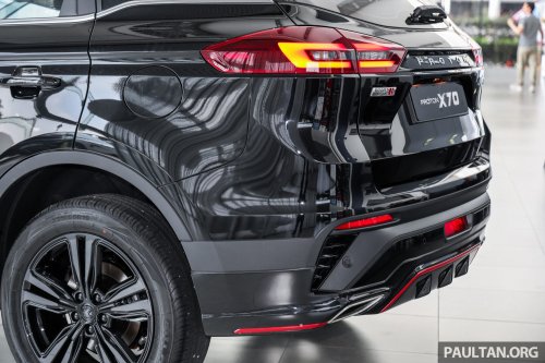 Proton X70 Sport Edition – special run limited to 600 units, based on Premium variant; launch on April 16