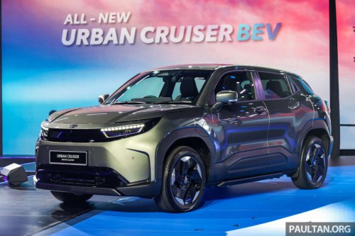 Toyota Urban Cruiser EV in Malaysia – rebadged Suzuki eVitara, 426 km range, CBU India, RM198k