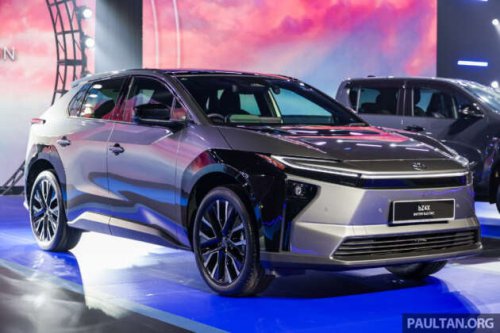 Toyota bZ4X facelift in Malaysia – FWD only, 227 PS, 269 Nm, 525 km WLTP range, priced at RM220k