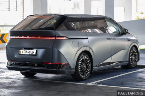 2026 Xpeng X9 Malaysian gallery – outdated now, but still with up to 320 PS, 590 km WLTP range, fr RM289k